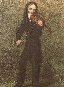 georges bizet the legendary violinist niccolo paganini in spired composers and performers oil painting
